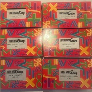 Math made easy vhs